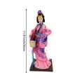 thumbnail image 2 of Jiibva Chinese Style Doll Figure Four Ancient Beauty Statue for Home Decor Compact Ornament for Bookshelves Desks Windowsills Decor, 2 of 7