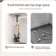 thumbnail image 2 of Billuyoard Ganchos multiusos sin costuras, fuerte fuerza de vacío, Adaptable a varios escenarios, gancho giratorio grueso Organizadores de utensilios de cocina Gris, 2 of 6