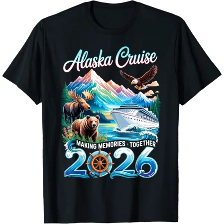 Alaska Cruise Making Memories Together Vacation Trip T-Shirt