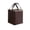 🥥 Brown_Hot#435, variant on Not Made in China Insulated Reusable Shopping Bag Delivery Tote - Foldable Thermal Lunch Bag, Hot Cold Food Carrier, Leakproof Portable Cooler, Multicolor