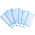 thumbnail image 2 of Bolsa de malla de nailon con cremallera Sinzip A5, azul cielo (12 unidades), 2 of 7