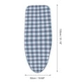 thumbnail image 4 of Cubierta de tabla de planchar única 1 pieza diseño de patrón cubierta de planchado antiadherente gris azul marrón, 4 of 5