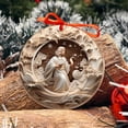 thumbnail image 4 of TIMIFIS 10 PCS Christmas Nativity Scene Ornament, Christmas Hanging Ornament, Christmas Tree Decorations for Home, Office and Cars Decor, Gifts for Parties, Christmas and Holiday, 4 of 6