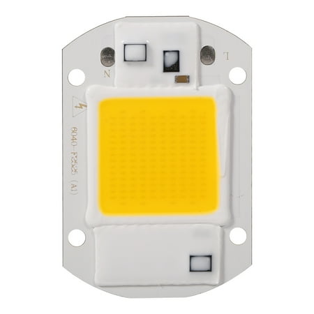 

1Pc 220V 20W Warm White High Power Integrated LED Floodlight COB Chip Lamp (20W Warm White)