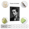 thumbnail image 2 of Black White Post - American Actor Timothée Chalamet Artworks Picture Print Poster Wall Art Painting Canvas Gift Decor Home Posters Decorative 24x36inch(60x90cm), 2 of 6