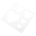 thumbnail image 4 of Reusable Heart Stencil for DIY Craft Painting Wedding Template 1 Set, 4 of 8