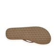 thumbnail image 5 of Sanuk Yoga Joy Burnt Coral Slip On Rounded Open Toe Casual Summer Sandal (Burnt Coral, 11), 5 of 6