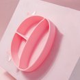 thumbnail image 2 of Divided Baby Suction Plate Divided Unbreakable Baby Toddler Kids Feeding Plate, 2 of 6