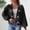Black, variant on Vivianyn HD Women's Bow Decor Knit Cardigan, Open Front Long Sleeve Cute Sweater,Hot Pink,Size S-XL