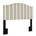 thumbnail image 2 of Dorel Sutton Modern Upholstered Adjustable Fabric Headboard, Full/Queen, Beige/Gray, 2 of 4