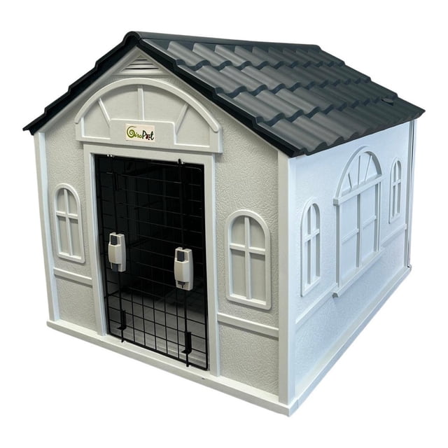 Casa Térmica para Perros Giropet Mediana GP-CTB96 75x63x65 gris