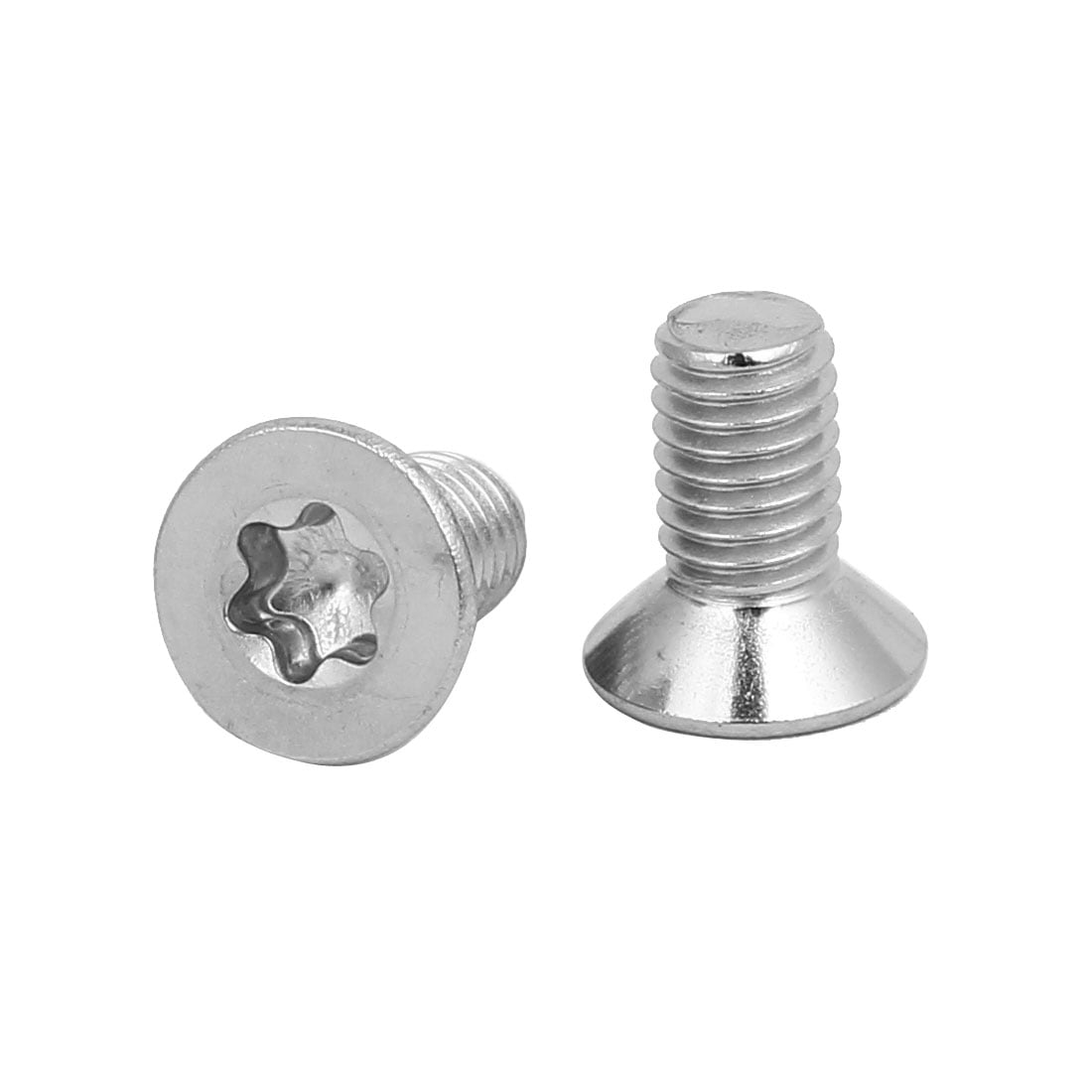 M5x10mm 304 Stainless Steel Flat Head Torx Machine Screws Fastener