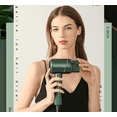 thumbnail image 3 of Hot And Cold Air Hair Dryer, 2000W High Power Dryer, Silent Great Wind Professional Hairstylist, Cool Shot Button, 3 Heat And 2 Speed Settings, Lonic Function for Shinier Results, 3 of 6