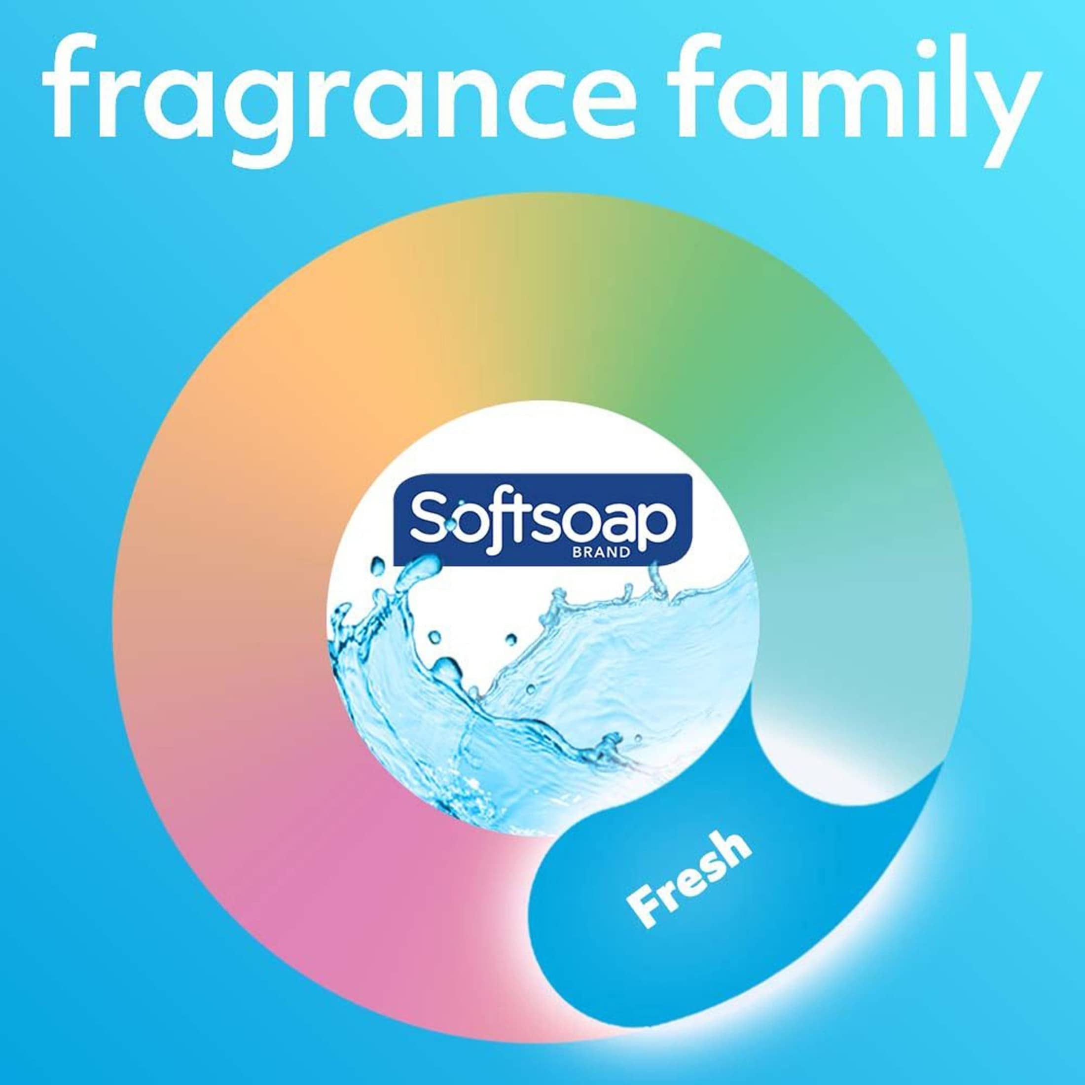 Softsoap Antibacterial Liquid Hand Soap Fresh Citrus 11.25 fl oz (Pack of 5)