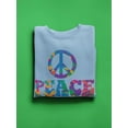 thumbnail image 3 of Colored Peace Quote. Sweatshirt Women -Image by Shutterstock, Female Medium, 3 of 4