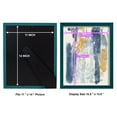thumbnail image 4 of Circles & Dream II - Framed Print w/glass - Ocean Blue, 4 of 6