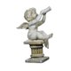 thumbnail image 2 of Estatua de ángel, figura de ángel con alas, adorno de escritorio para interior, escultura de querubín para club, armario, cocina, dormitorio, casa de Con botella, 2 of 8