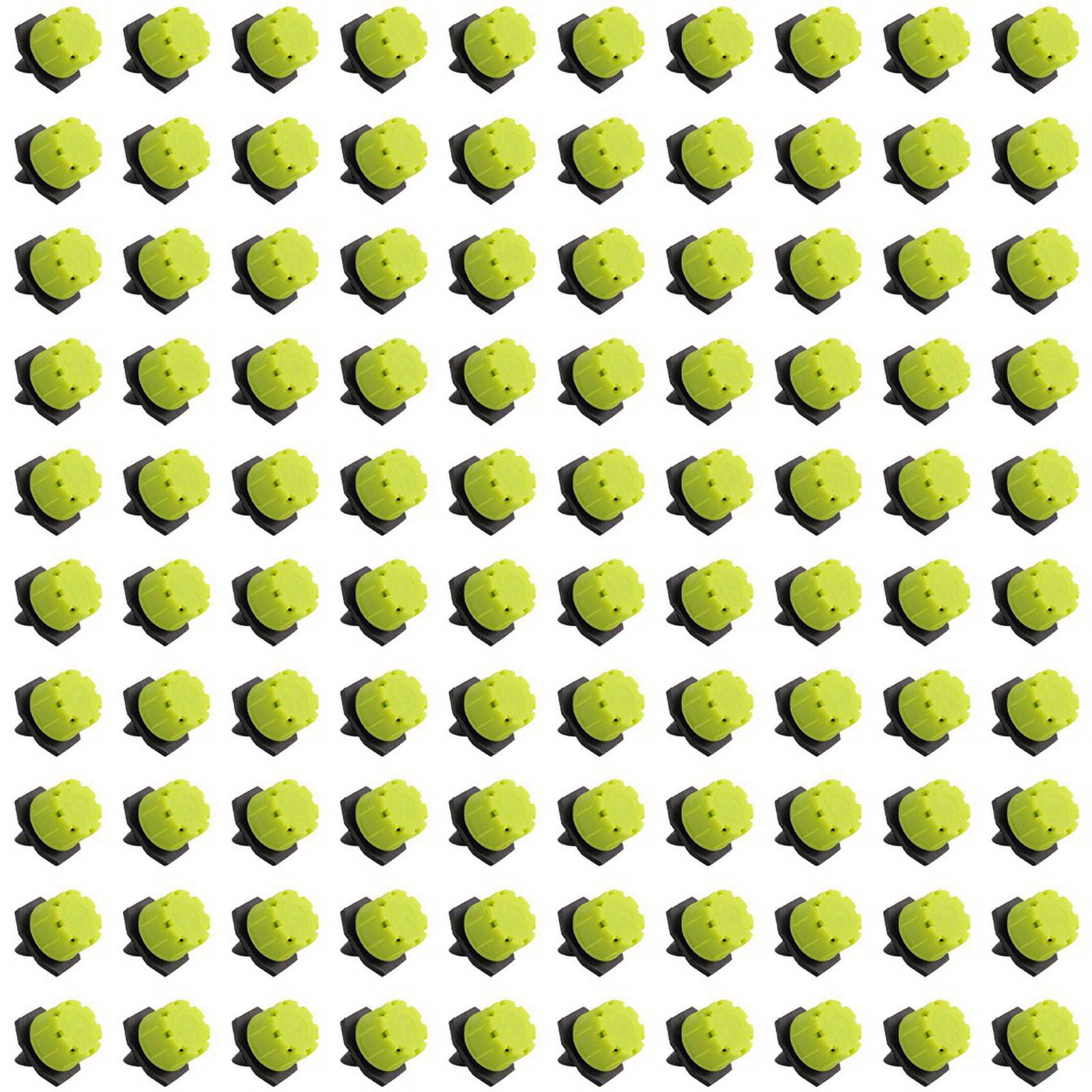 500Pcs 1/4Inch Adjustable Micro-Type Drip Irrigation System Watering Sprinklers Anti-Clogging Emitter Garden Supplies