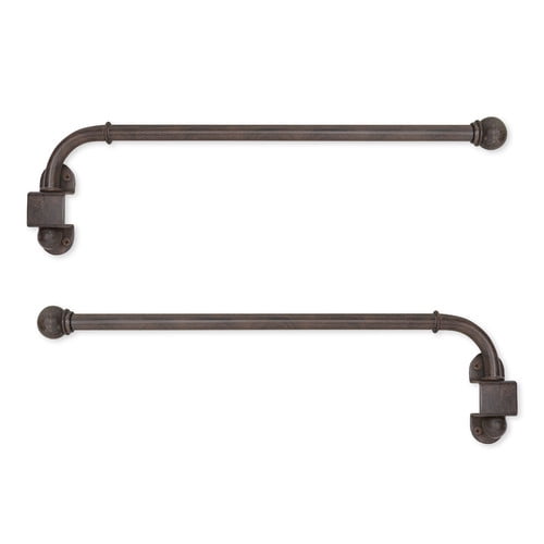 Adjustable Curtain Swing Arm Set of 2