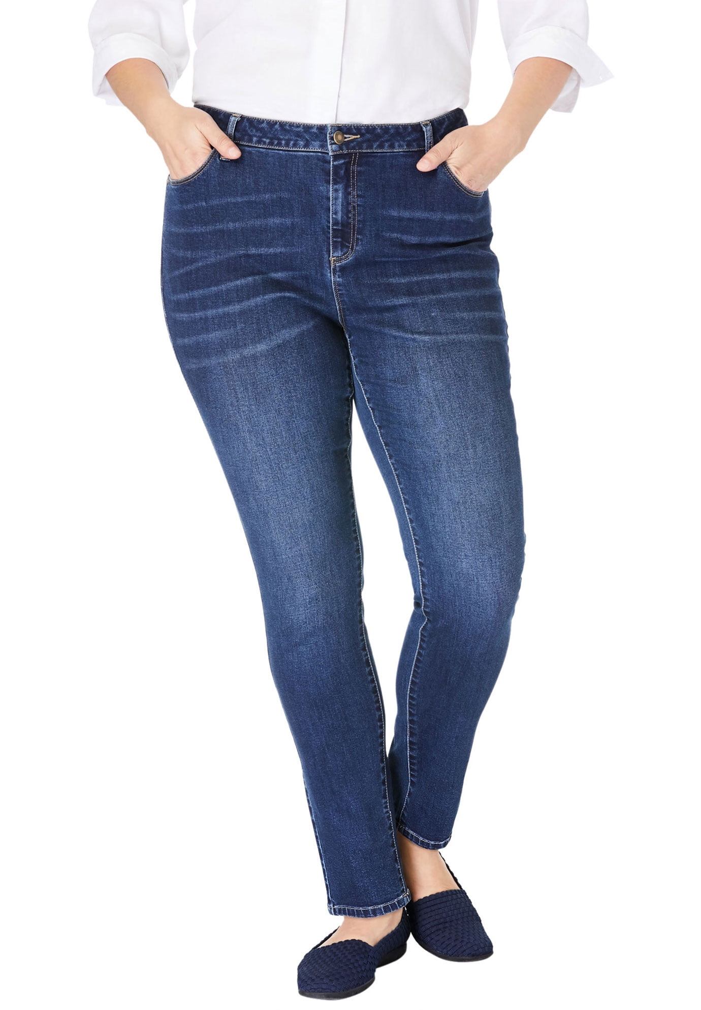 woman within skinny jeans