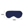 thumbnail image 3 of Fiudx Máscara En Dormir, Antifas En Seda Refrescante, Antifas En Satén Ajustable, Funda de Poliéster Cálida En Dormir, Ideal En Viajes En Casa, Regalo En Adultos, Diseño Ligero., 3 of 7