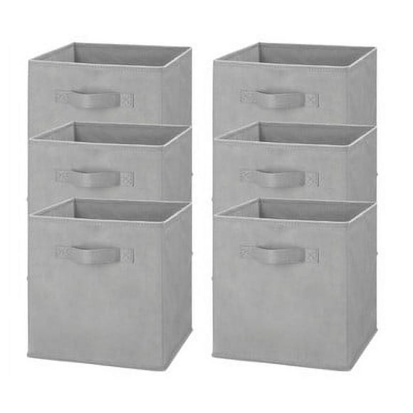 Whitmor Fabric Storage Cube - Set of 6 (10.5" X 10.75" X 11.12")