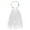 White, variant on WRISTBIQUE Bride Flower Wreath Headband Gauze Plastic 1Pcs 7.9x7.9x16.5in