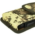 thumbnail image 5 of LUXMO Large Nylon Pouch, with Dual Card Slots,for iPhone 16,Cell Phone Belt Holder for Men, Secure, Stylish Vertical Universal Waist Bag with Easy-Access Belt Clip, Digital Camo, 5 of 8