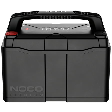 NOCO Lithium NLX31 12V Dual-Purpose LiFePO4 Lithium-Ion Battery, 120Ah Deep-Cycle Battery and 1600A Group 31 Starter Battery with Dyanamic BMS
