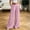 Hot Pink, variant on ABSUYY Womens High Waisted Pleated Wide Leg Trousers Hot Pink Loose Fit Work Pants with Pockets Business Casual Office Pants,Size L