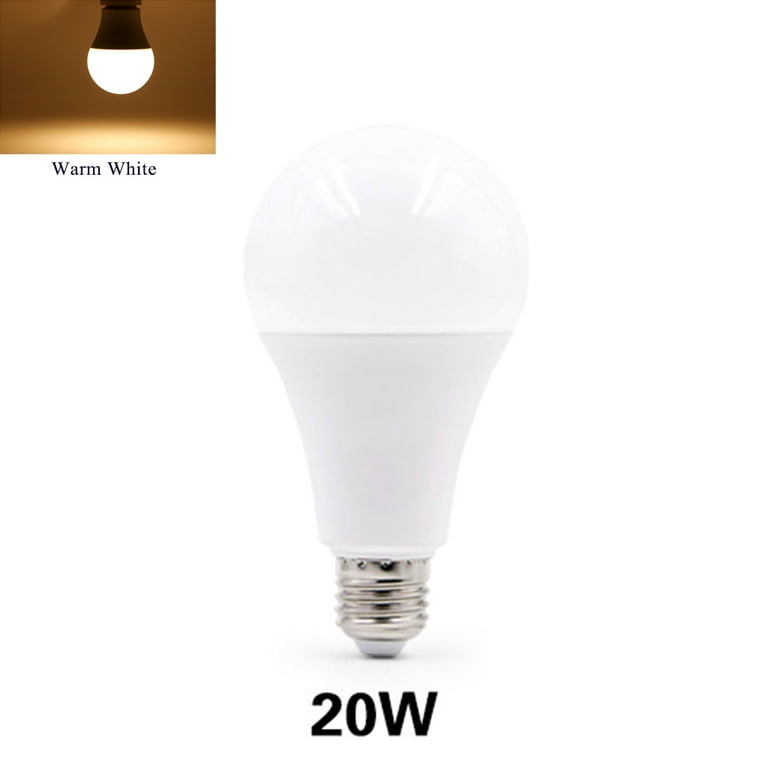 Efterforskning Perth Blackborough Kanon 1PC LED Lamp 3W 5W 7W 9W 12W 15W 18W 20W E27 LED Light Bulb for Smart IC  Real Power For Living Room Bedroom Home Lighting Bombillas - Walmart.com