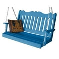 thumbnail image 4 of Recycled Plastic Poly Royal English Porch Swing, 4 of 29