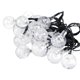 thumbnail image 1 of Al aire libre con energía solar 20 LED globo bola cadena luz jardín camino patio lámpara decoración blanco, 1 of 3