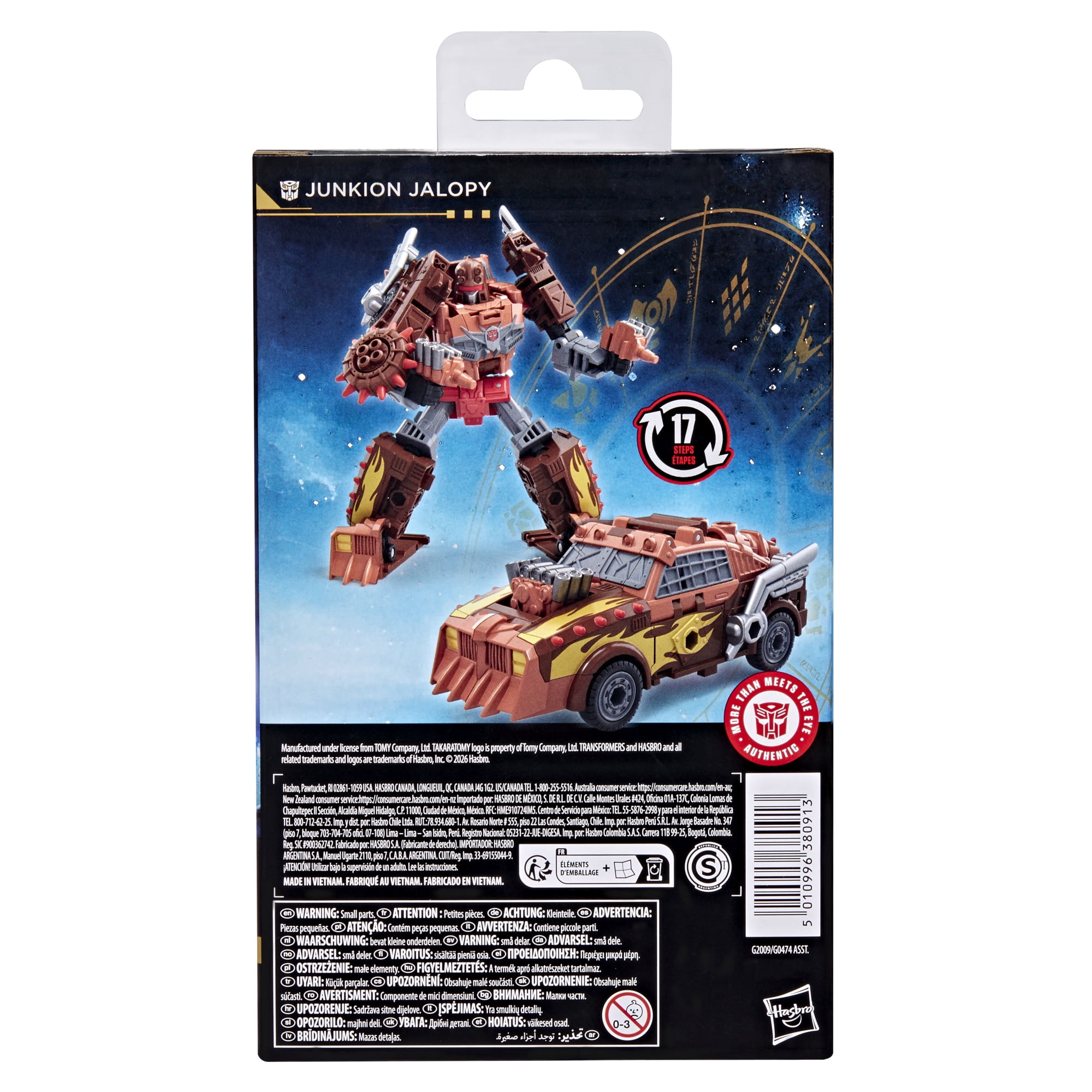 Transformers Age of the Primes Junkion Jalopy 5.5" Action Figure, 8+