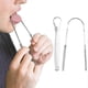 thumbnail image 1 of 2 pcs Stainless Steel Tongue Scrapers, Cleaning Scraper, Oral Care, Keep Breath Fresh, Improve Oral Hygiene, 1 of 4