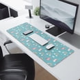 thumbnail image 2 of Long Mouse Pads for Desk,Blue Cartoon Unicorn Rainbow Cloud Desk Mats on Top Of Desks, Desk Mouse Pad Extra Large with 3mm Non-Slip Base and Stitched Edge for Gaming,Work,Home 31.5"x11.8", 2 of 5
