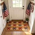 thumbnail image 2 of Ouuluon 4th of July Floor Mats Non Slip Soft Door Mat, Entryway Decorative Rug for Home Indoor Outdoor Entrance, 2 of 7