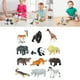 thumbnail image 4 of 12 figuras de animales en miniatura, juguetes para niños, para oficina y sala de estar. Animal salvaje, 4 of 9