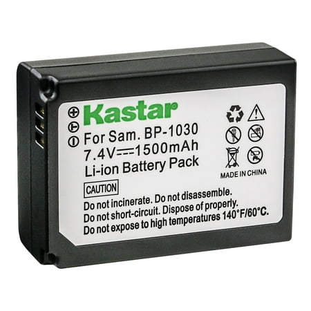 Kastar Battery 1-Pack Replacement for Samsung BP-1030 BP1030 ED-BP1030 BP-1130 BP1130 ED-BP1130 Battery Samsung NX200 NX210 NX300 NX300M NX310 NX500 NX1000 NX1100 NX2000 Cameras