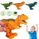 thumbnail image 2 of Dinosaurio de resorte con reloj educativo, juguete infantil con animales, juguete para niños, juguete educativo con reloj, 2 of 5