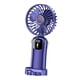 thumbnail image 4 of Ventilador portátil Mini ventilador de mano con Base extraíble múltiples escenas ventilador de escritorio pequeño Personal ventilador recargable para Azul, 4 of 9