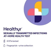 Healthyr 6 Panel STD/Sexually Transmitted Infections At-Home Test with Lab Fee Included
