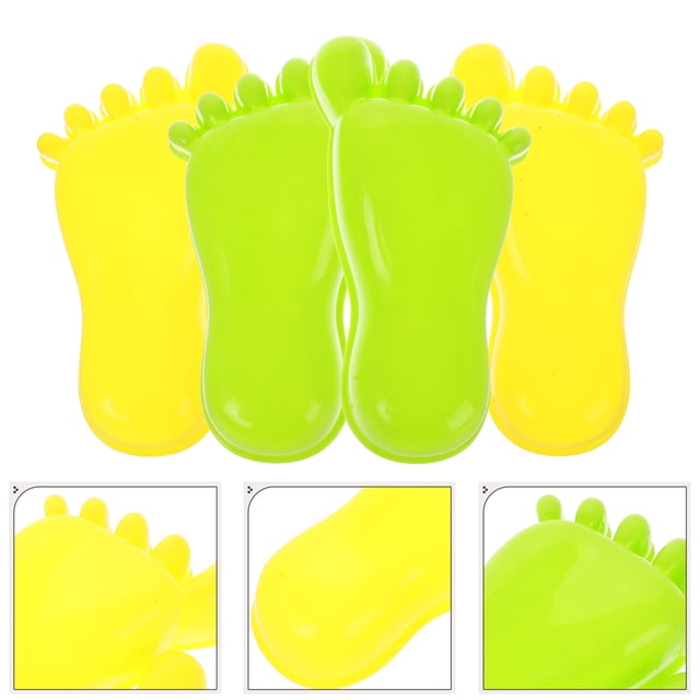 OUNONA 2Pairs Assorted Color Plastic Sand Molds for Sandbox and Beach Outdoor Activities