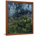 thumbnail image 1 of View of Toledo, C.159799, Scenic Framed Art Print Wall Art by El Greco Sold by Art.Com, 1 of 5