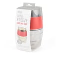 thumbnail image 3 of Host Wine Freeze Cooling Cup, Double Wall Insulated Tumbler, 8.5 oz, Coral, 3 of 12