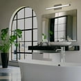 thumbnail image 2 of WAC Lighting Parallax 18" LED 3000K 1-Light Aluminum Wall Sconce in Black, 2 of 5