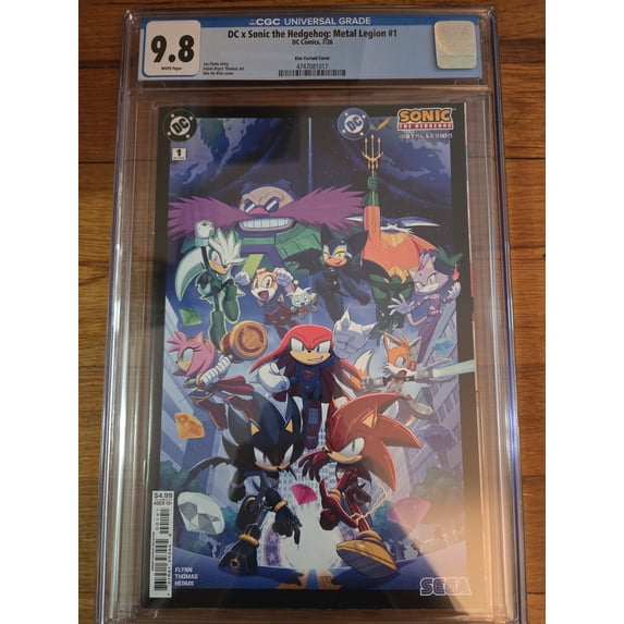 DC x Sonic the Hedgehog: Metal Legion #1 - CGC 9.8 Comic Book