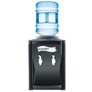 Kuppet 3-5 Gallon Countertop Water Cooler Dispenser-Hot & Cold Water, ideal For Home Office Use(17", Black)