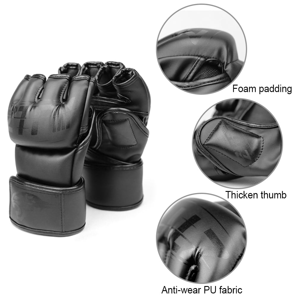 Meister [Critical] Gants De Boxe – Ergonomiques Haute Densité, Cuir EcoHide Durable 12oz
