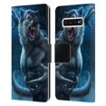 thumbnail image 1 of Head Case Designs Officially Licensed Tom Wood Horror Werewolf Leather Book Wallet Case Cover Compatible with Samsung Galaxy S10, 1 of 6